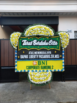 Papan Bunga Duka di Anggana